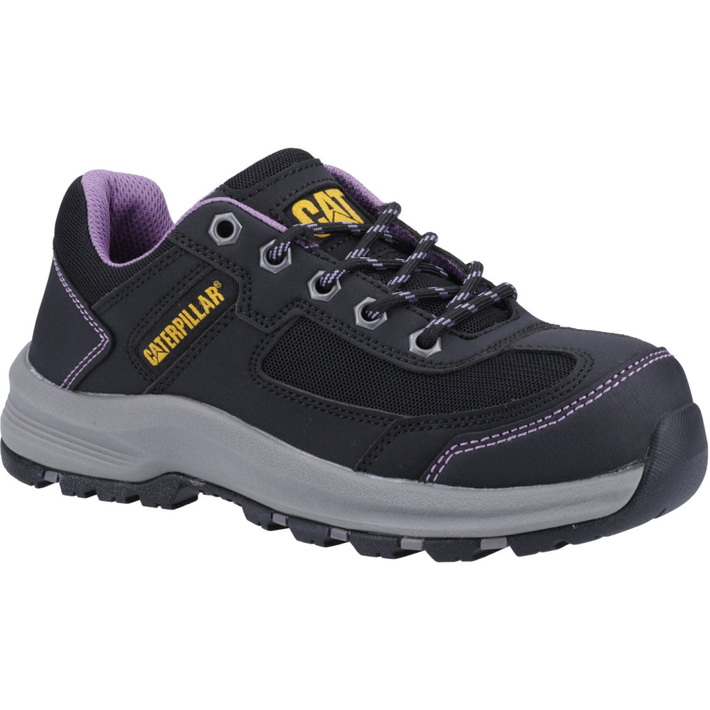 Elmore Work Shoe S1 Black/Lilac