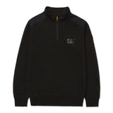Essential 1/4 Zip Sweatshirt  Black