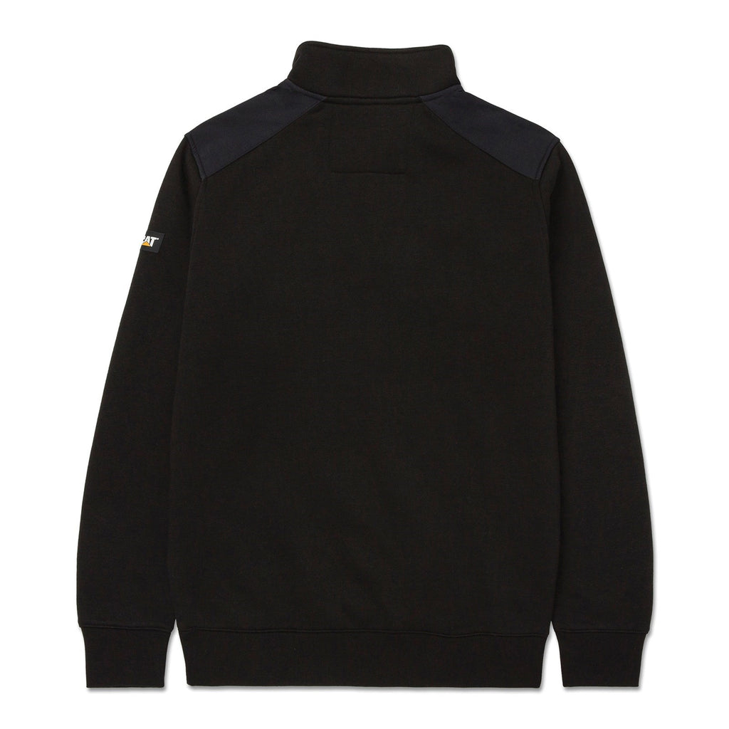 Essential 1/4 Zip Sweatshirt  Black