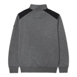 Essential 1/4 Zip Sweatshirt  Dark Heather Grey