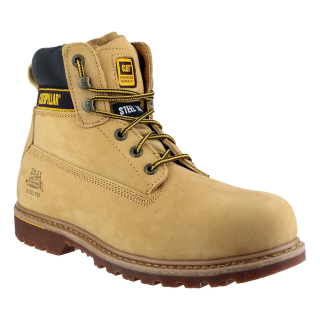 Caterpillar Light Work Boot Mens Caterpillar Honey Holton Safety
