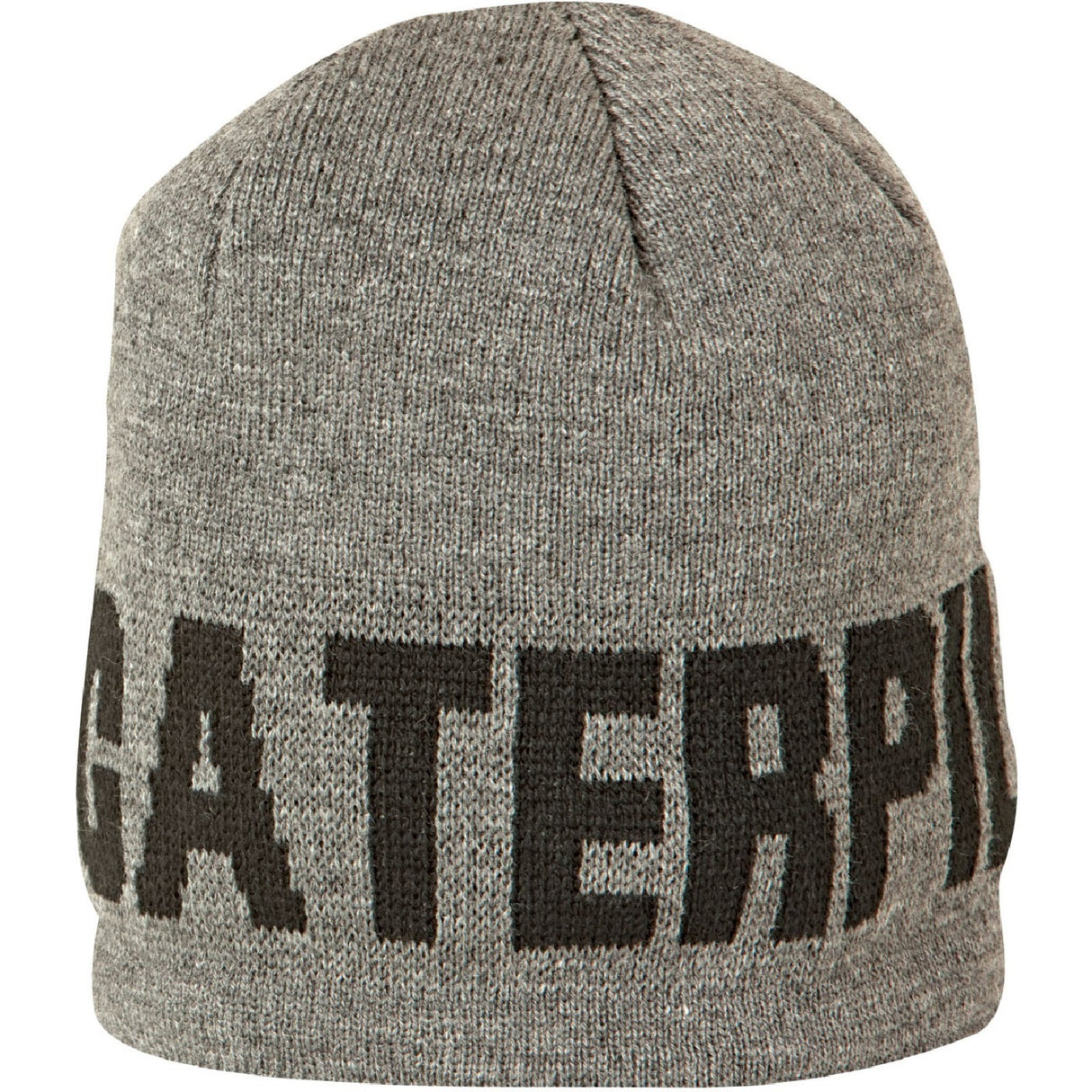 Branded Beanie Cap  Dark Heather Grey